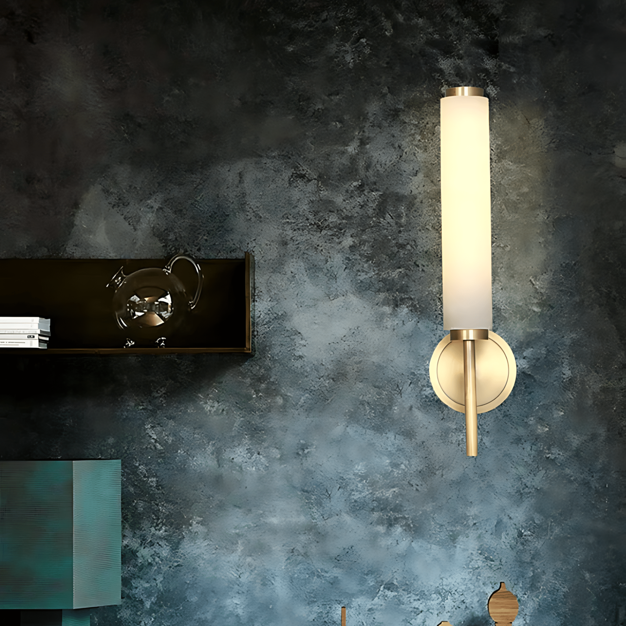 Luminara | Stylish Minimalist Brass Wall Light Sconce for Elegant Spaces 6