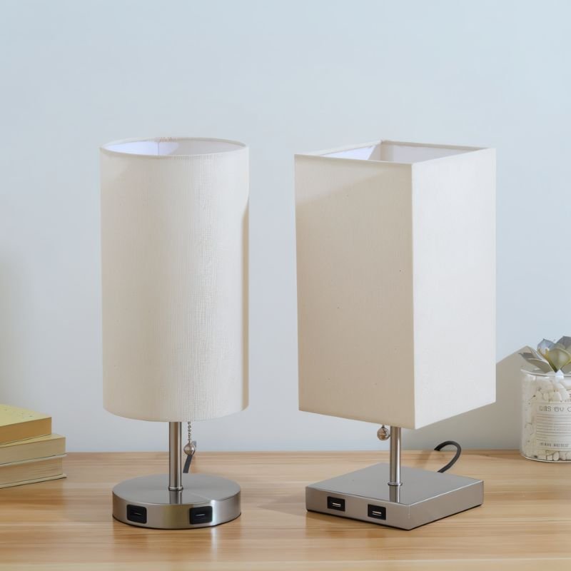 Luminara | Stylish Minimalist USB Table Lamp with Vintage Touch 4