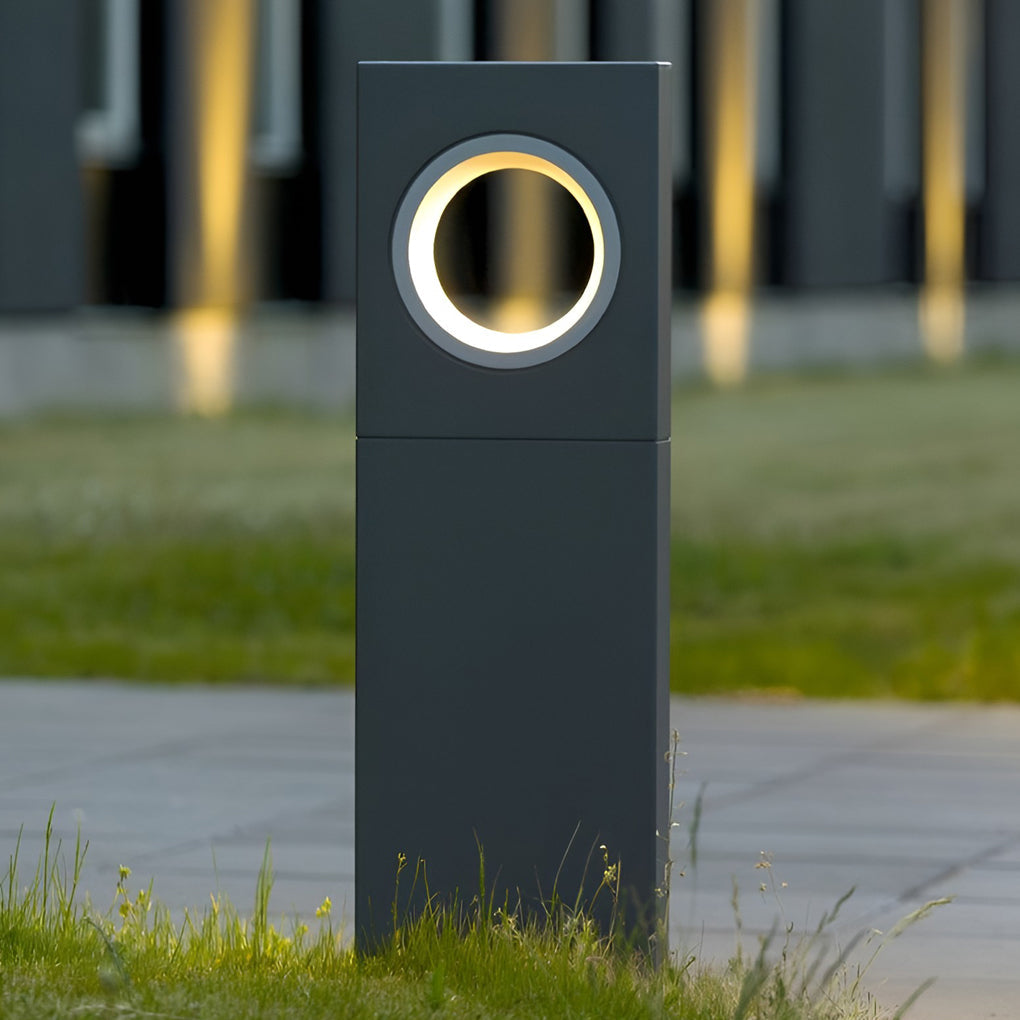 Luminara | Stylish Modern Aluminum Outdoor Pathway Bollard Light 1