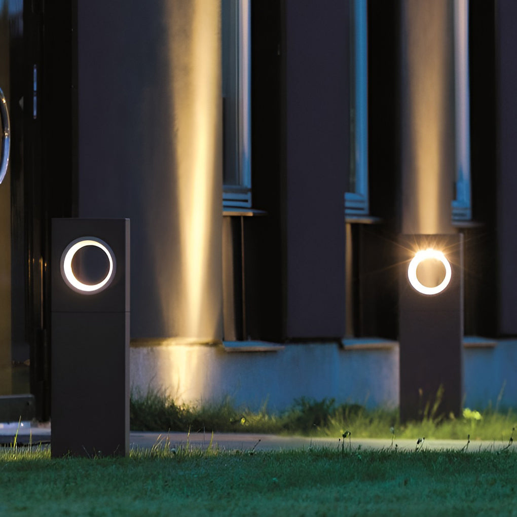 Luminara | Stylish Modern Aluminum Outdoor Pathway Bollard Light 3