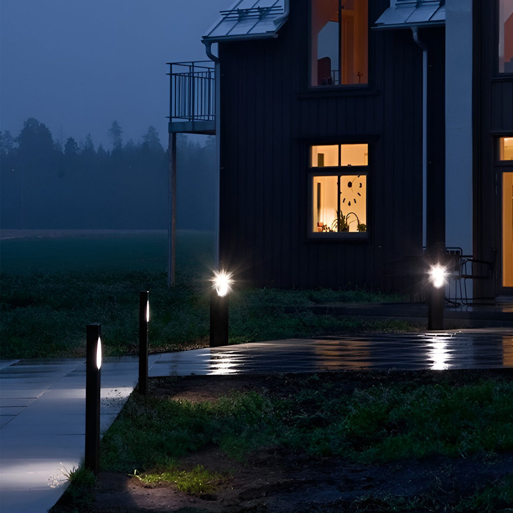 Luminara | Stylish Modern Aluminum Outdoor Pathway Bollard Light 5