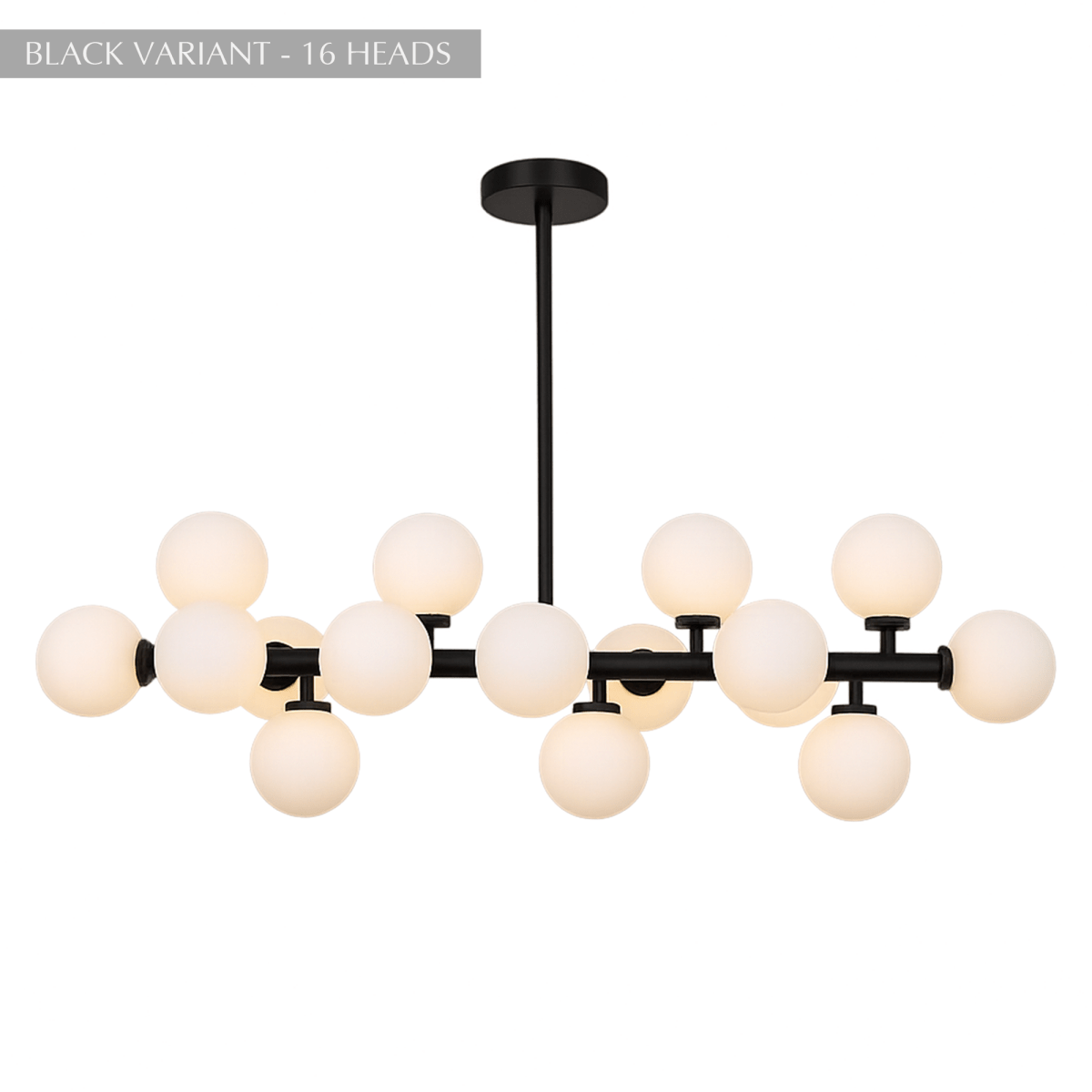 Freyza - Stylish Modern Metal And Glass Dining Room Chandelier