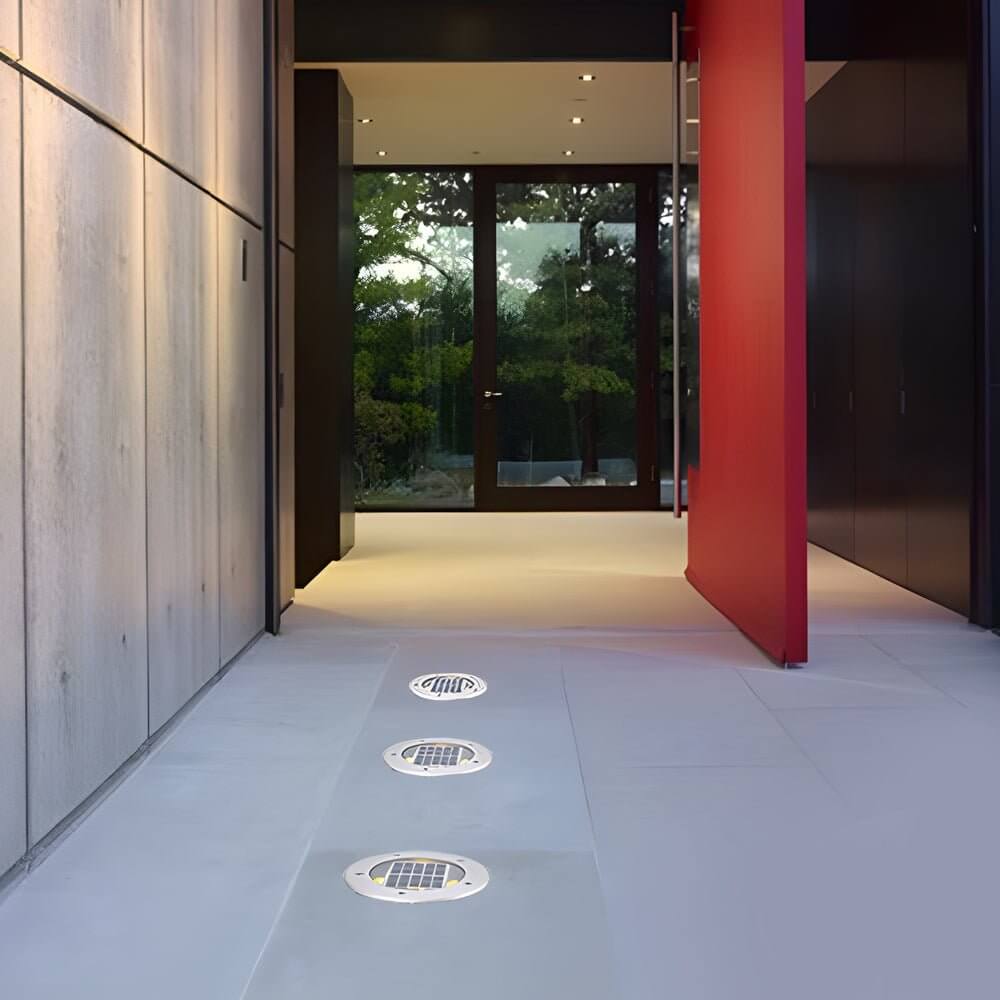 Luminara | Stylish Solar-Powered Recessed Outdoor Garden Lights 1