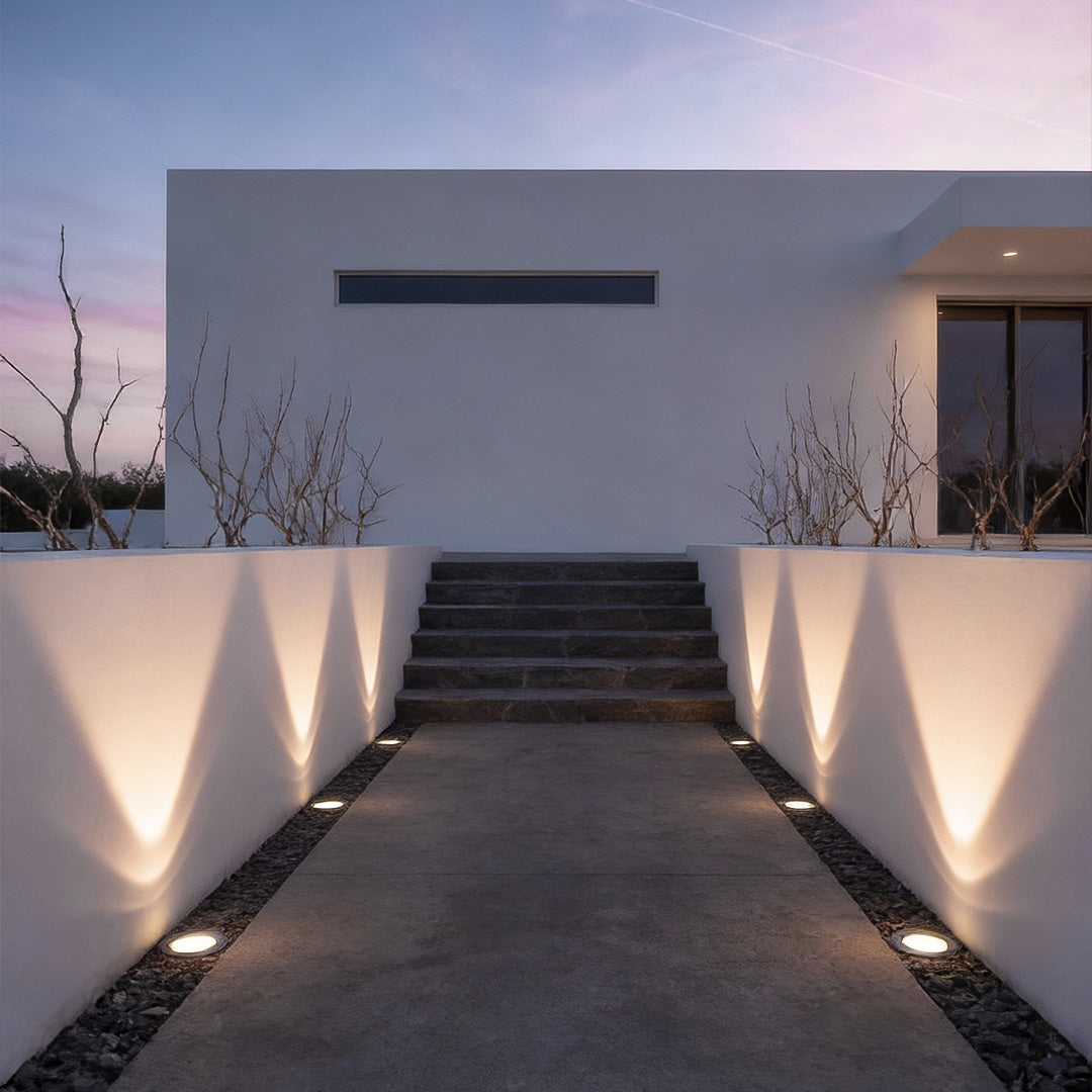 Luminara | Stylish Solar-Powered Recessed Outdoor Garden Lights 3