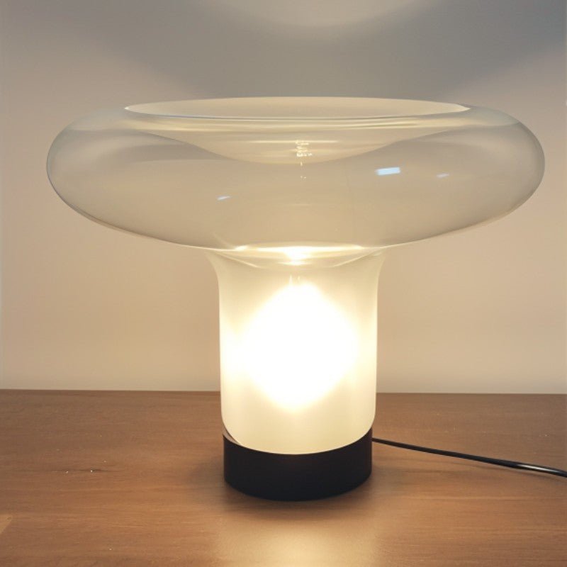 Luminara | Stylish Warm Blown Glass Table Lamp for Cozy Ambient Lighting 5