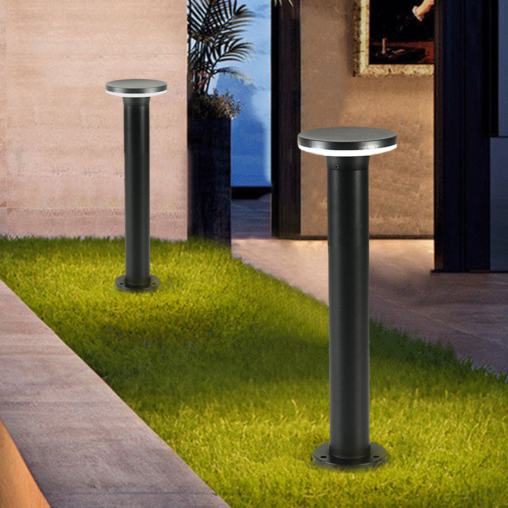 Luminara | Stylish Waterproof Aluminum Exterior Bollard Lights 3