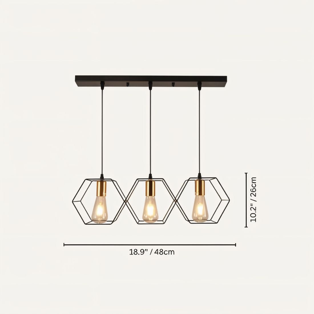 Freyza - Luminex | Sleek Modern Geometric LED Chandelier Fixture