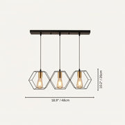 Freyza - Luminex | Sleek Modern Geometric LED Chandelier Fixture