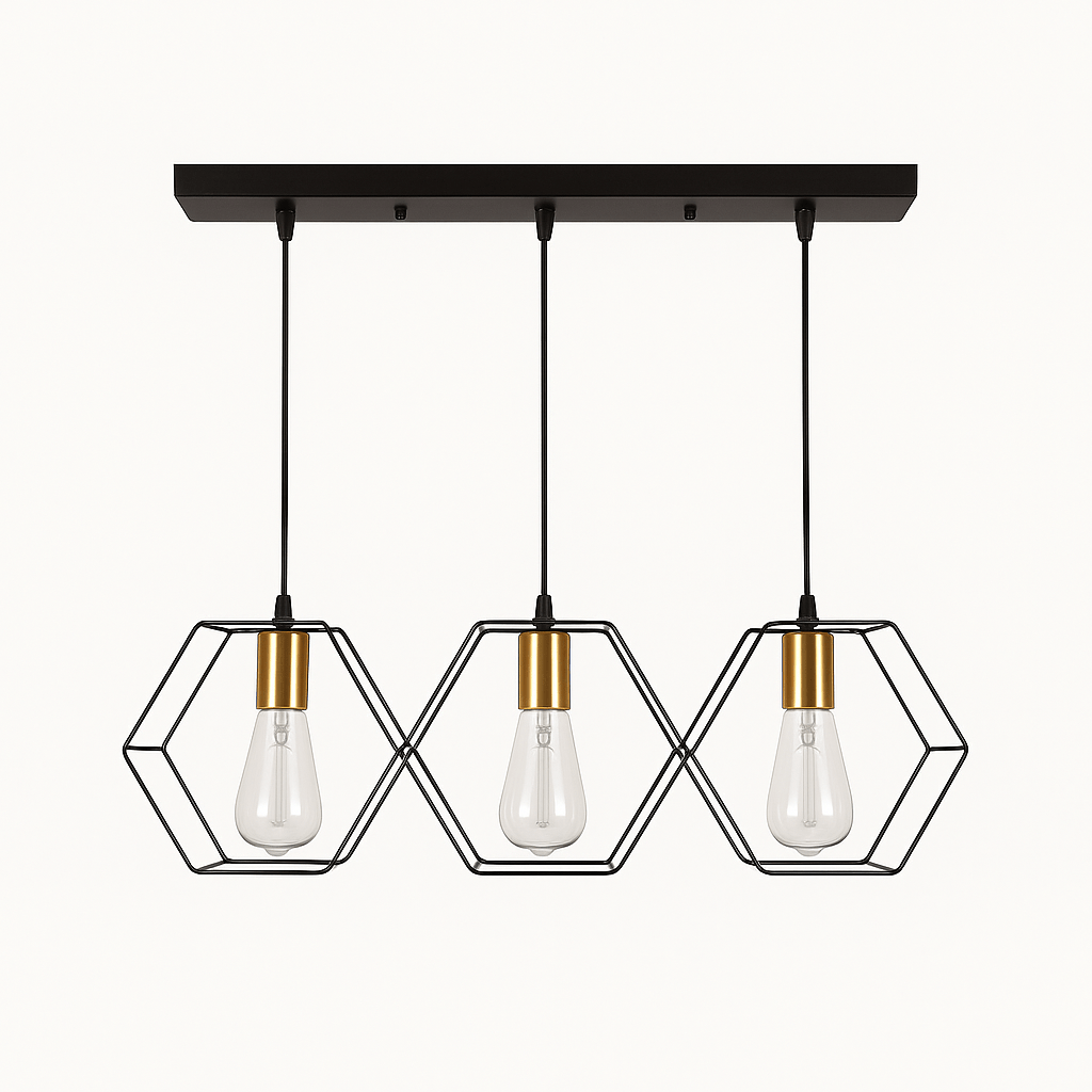Freyza - Luminex | Sleek Modern Geometric LED Chandelier Fixture