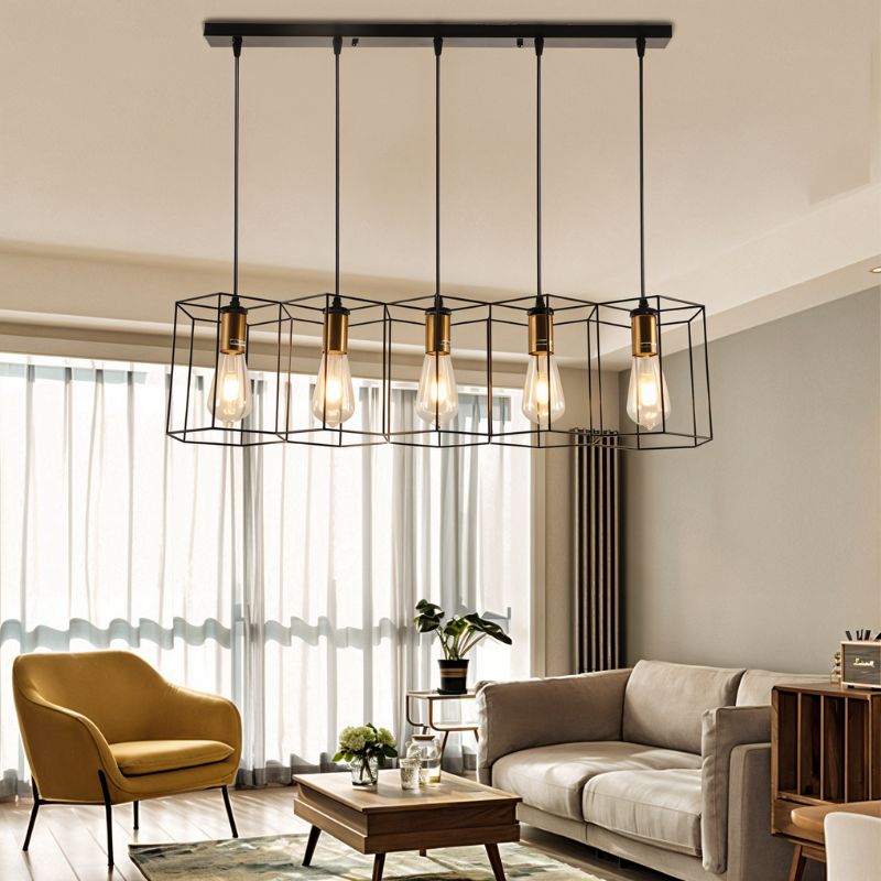 Freyza - Luminex | Sleek Modern Geometric LED Chandelier Fixture