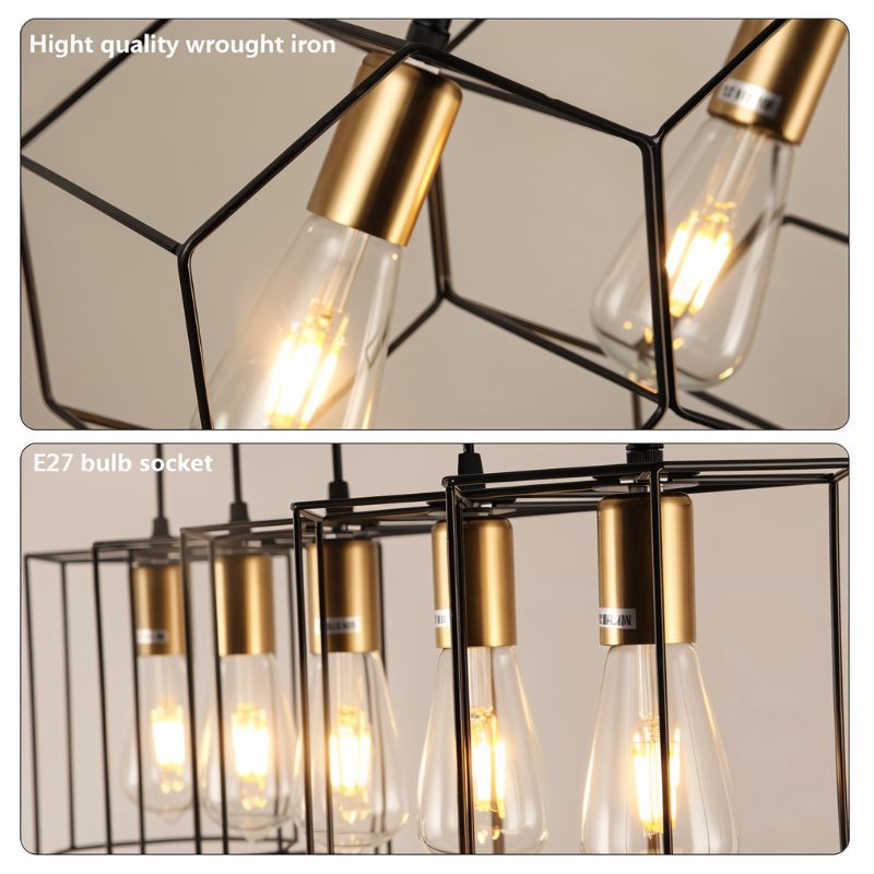 Freyza - Luminex | Sleek Modern Geometric LED Chandelier Fixture