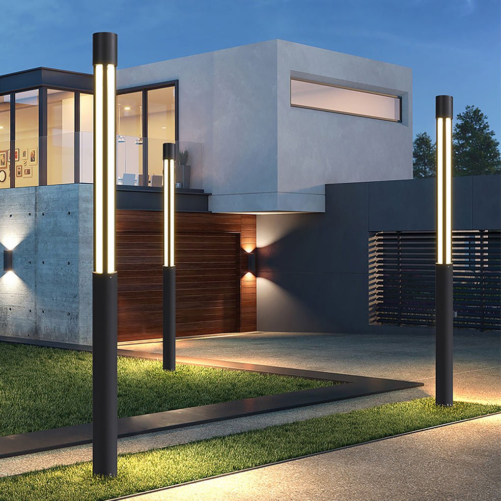 Lumosphere | Elegant Modern Exterior Bollard Lights for Outdoor Garden 1