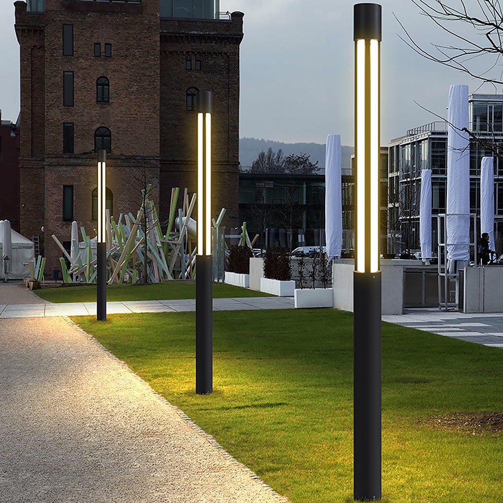 Lumosphere | Elegant Modern Exterior Bollard Lights for Outdoor Garden 3