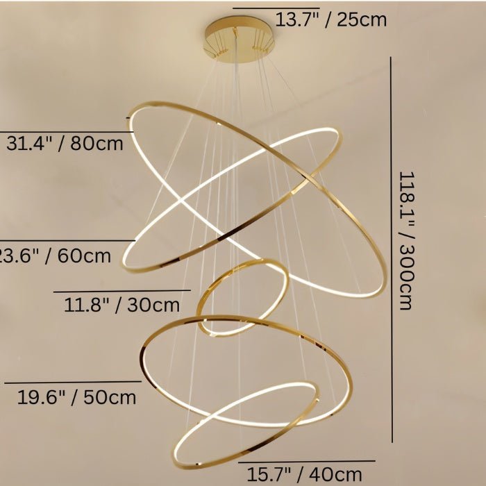 Freyza - Lumosphere | Elegant Modern Round Chandelier for Stylish Interiors