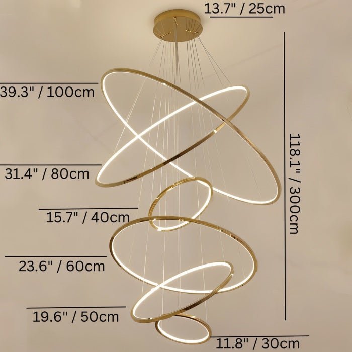 Freyza - Lumosphere | Elegant Modern Round Chandelier for Stylish Interiors