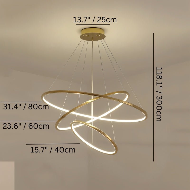 Freyza - Lumosphere | Elegant Modern Round Chandelier for Stylish Interiors