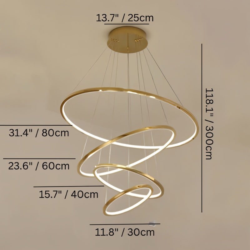 Freyza - Lumosphere | Elegant Modern Round Chandelier for Stylish Interiors