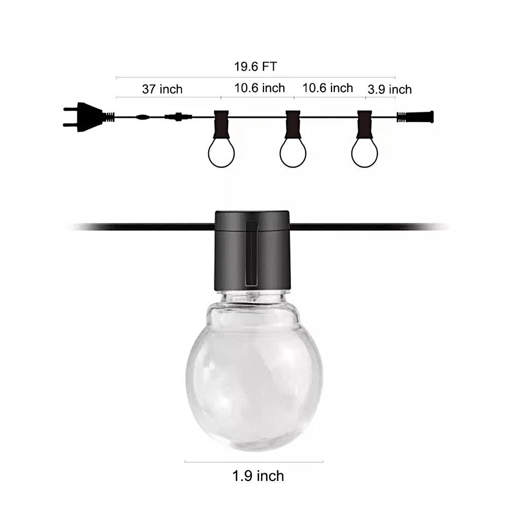 Lumosphere | Elegant Waterproof Solar LED String Lights for Outdoor Decor 8