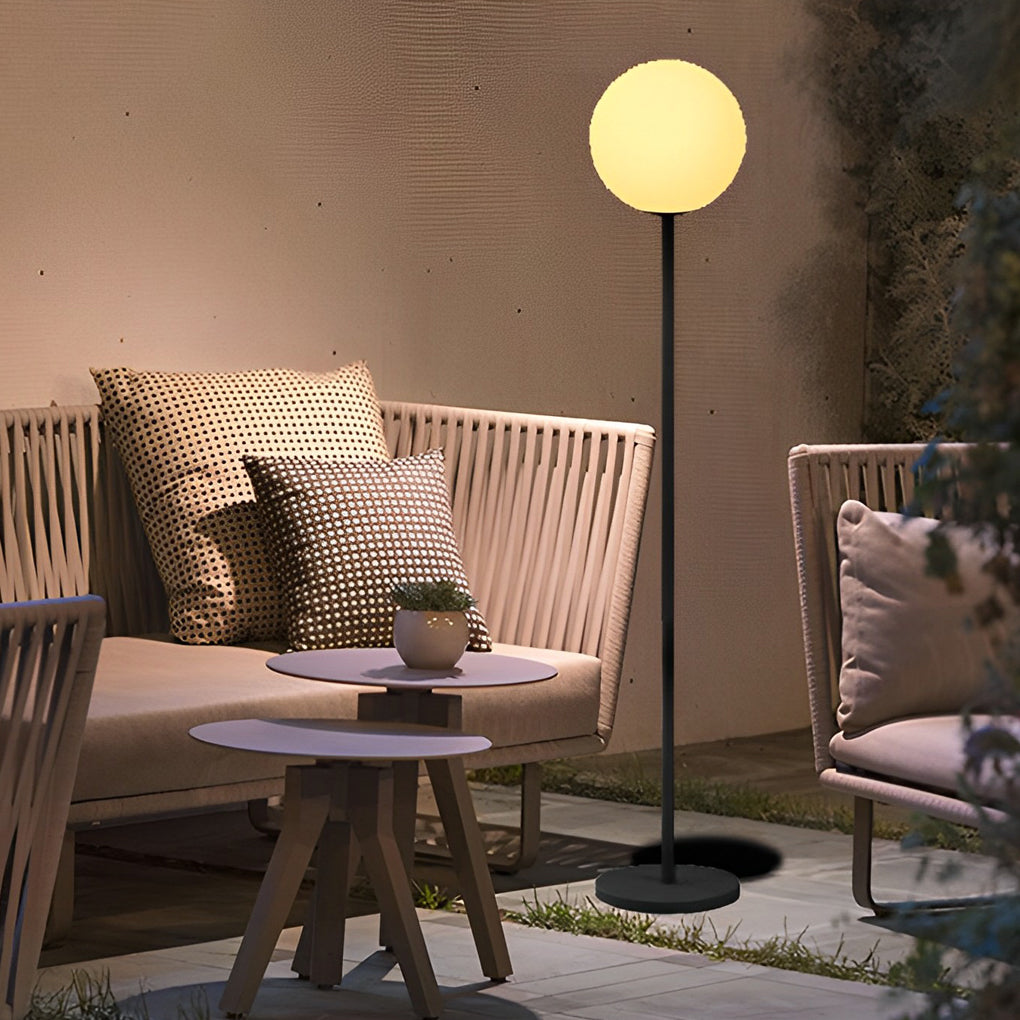 Lumosphere | Modern Black Floor Lamp with RGB Color Options 5