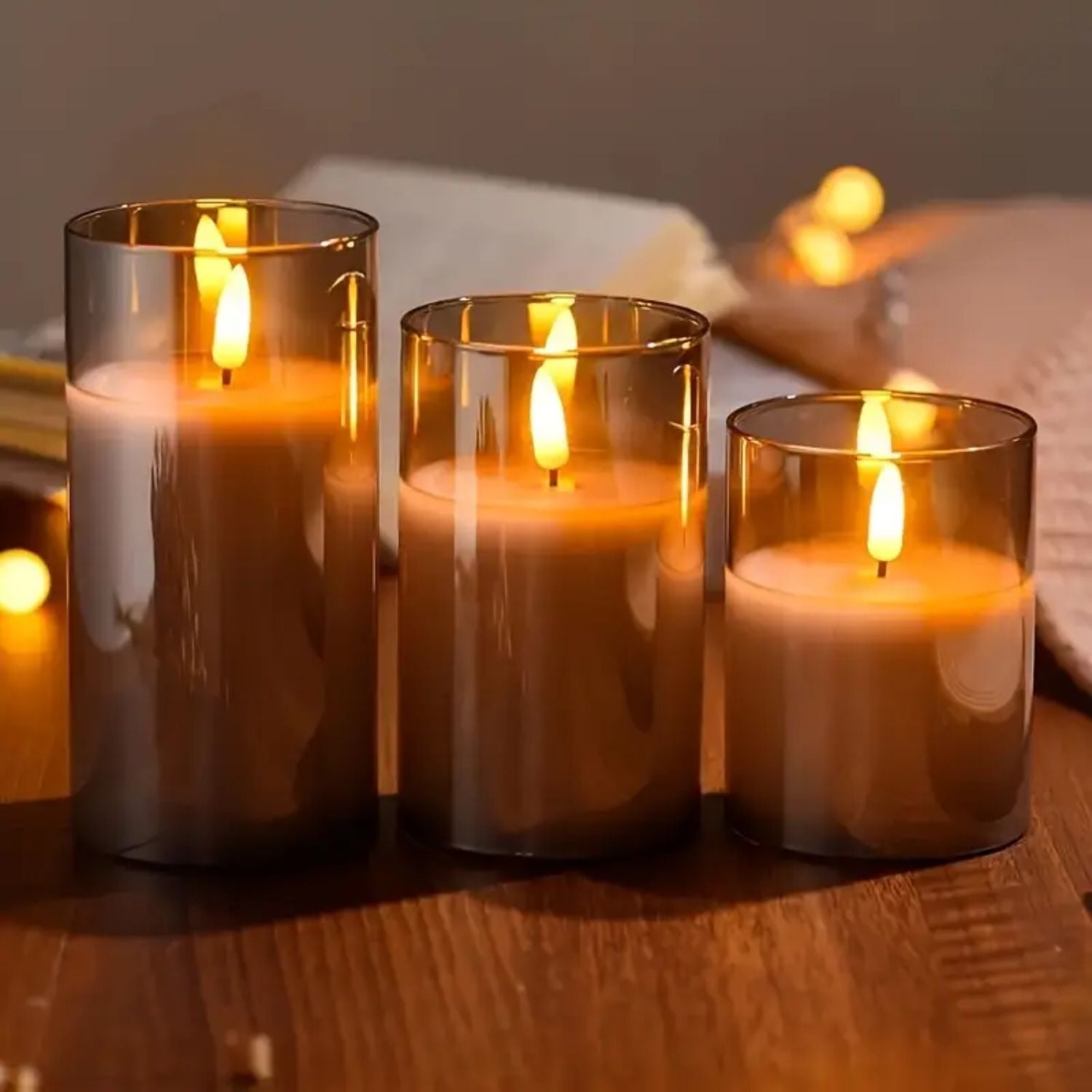Lumy | Flameless LED Candles with Remote Control & Timer Function | Safe, Battery-Operated Lighting for Home Ambiance 5