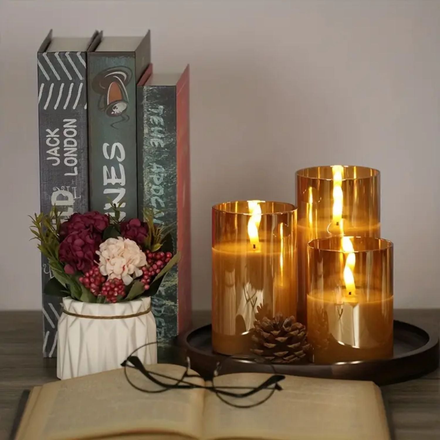 Lumy | Flameless LED Candles with Remote Control & Timer Function | Safe, Battery-Operated Lighting for Home Ambiance 6