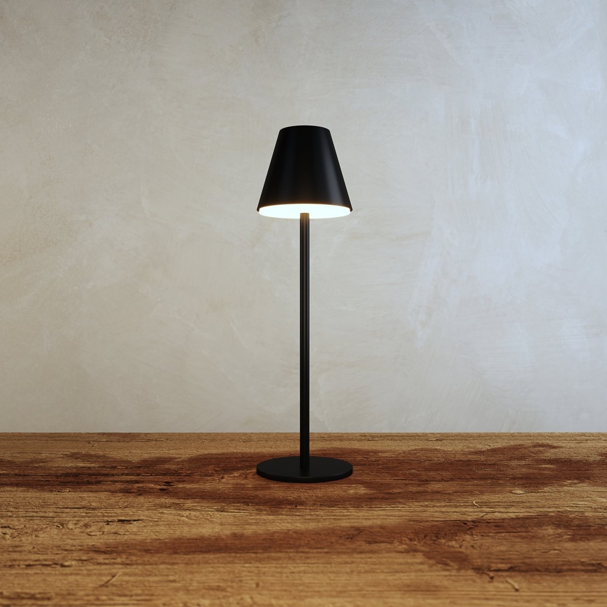 LunaGlow | Elegant Battery Operated Cordless Table Lamp for Living Room 2