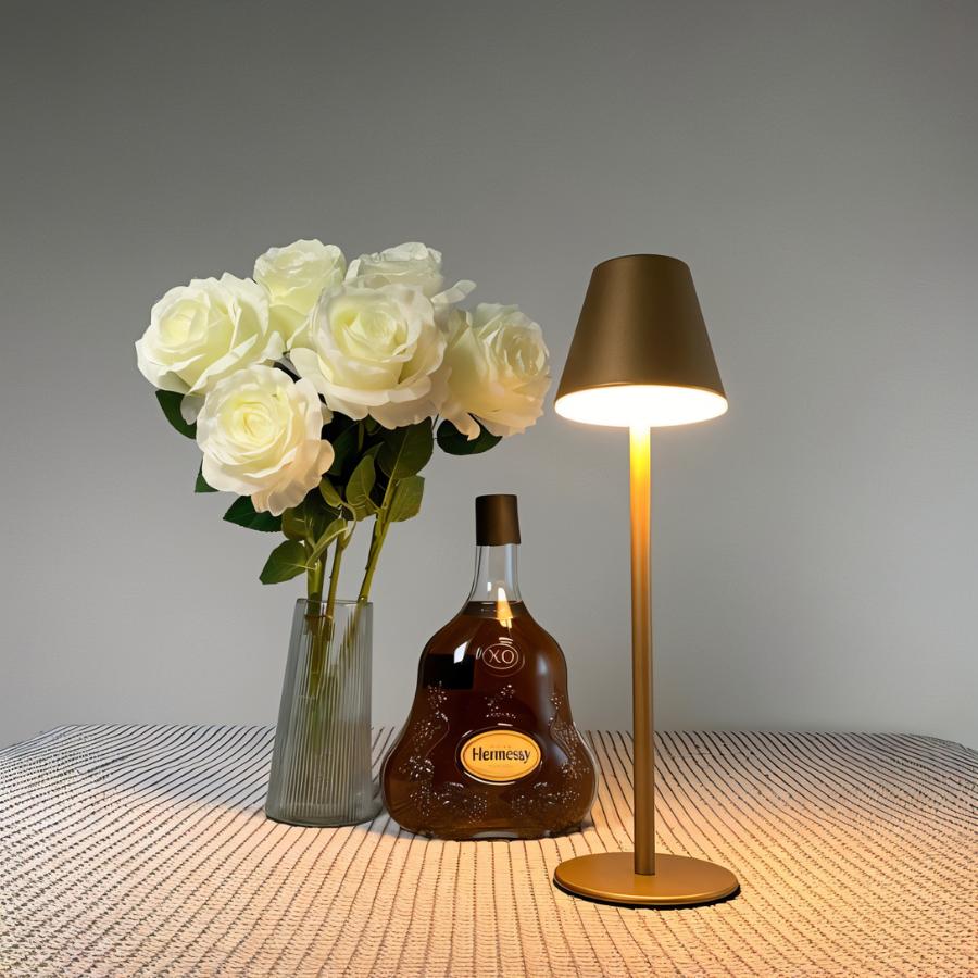 LunaGlow | Elegant Battery Operated Cordless Table Lamp for Living Room 3