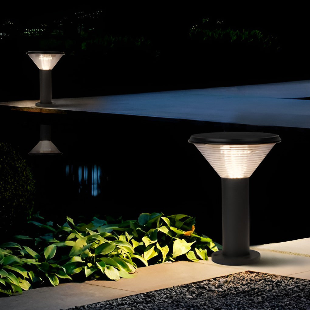 LunaGlow | Stylish Modern Solar Pathway Lights for Outdoor Gardens 0