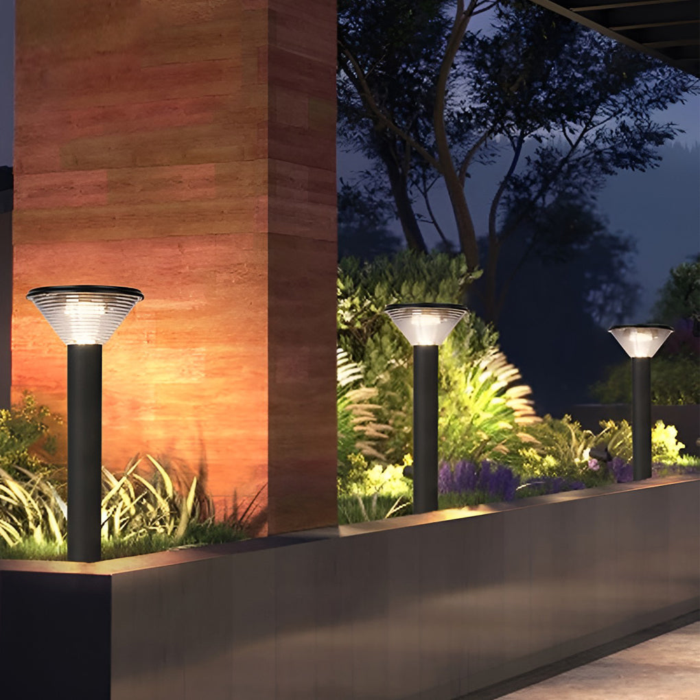 LunaGlow | Stylish Modern Solar Pathway Lights for Outdoor Gardens 1