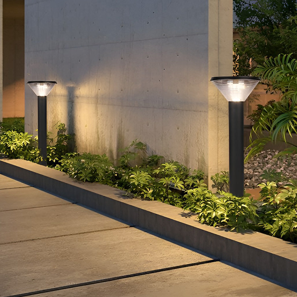 LunaGlow | Stylish Modern Solar Pathway Lights for Outdoor Gardens 2