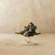 LunaraGlow | Elegant Spiritual LED Table Lamp and Incense Burner 0