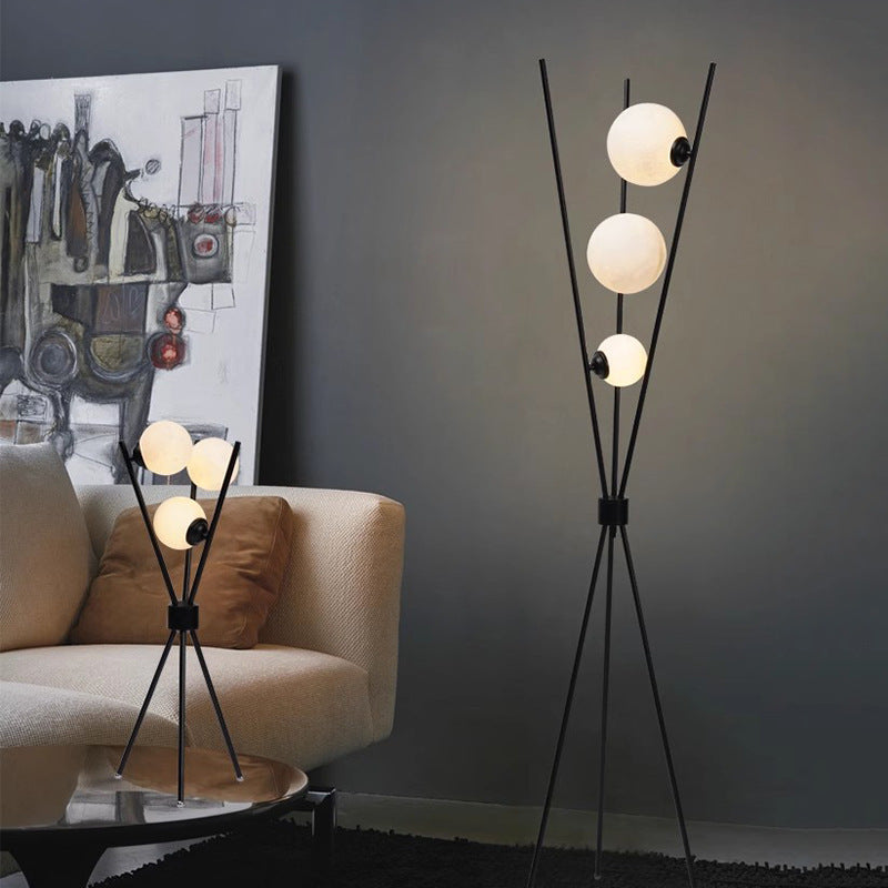 Lunara | Elegant Contemporary Moon Floor and Table Lamp with LED Lights 5