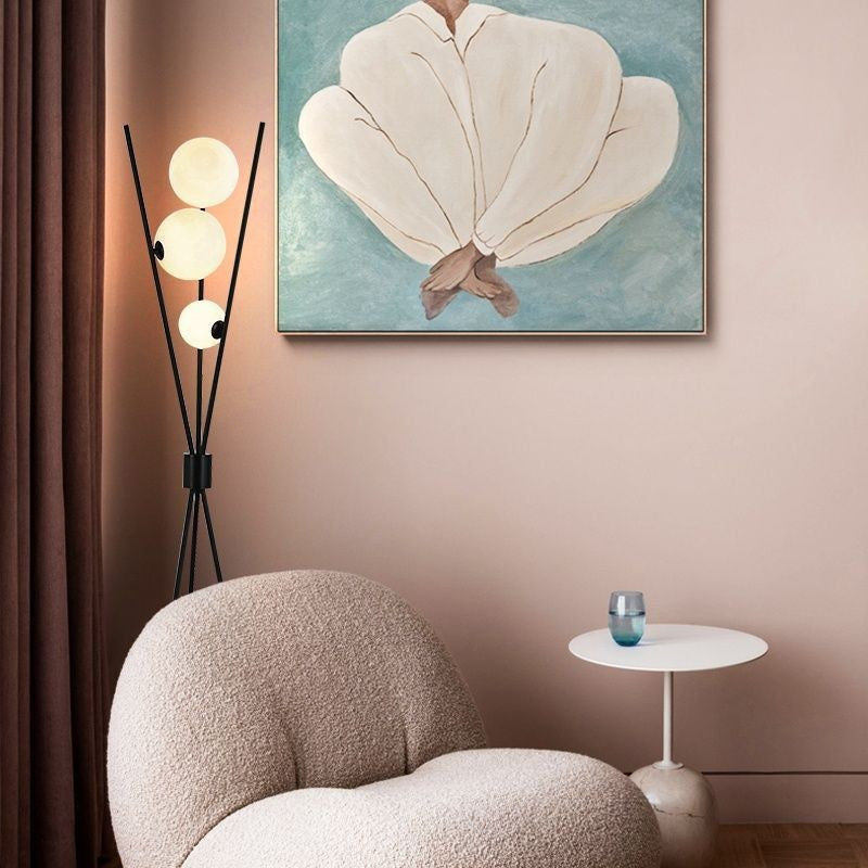 Lunara | Elegant Contemporary Moon Floor and Table Lamp with LED Lights 6