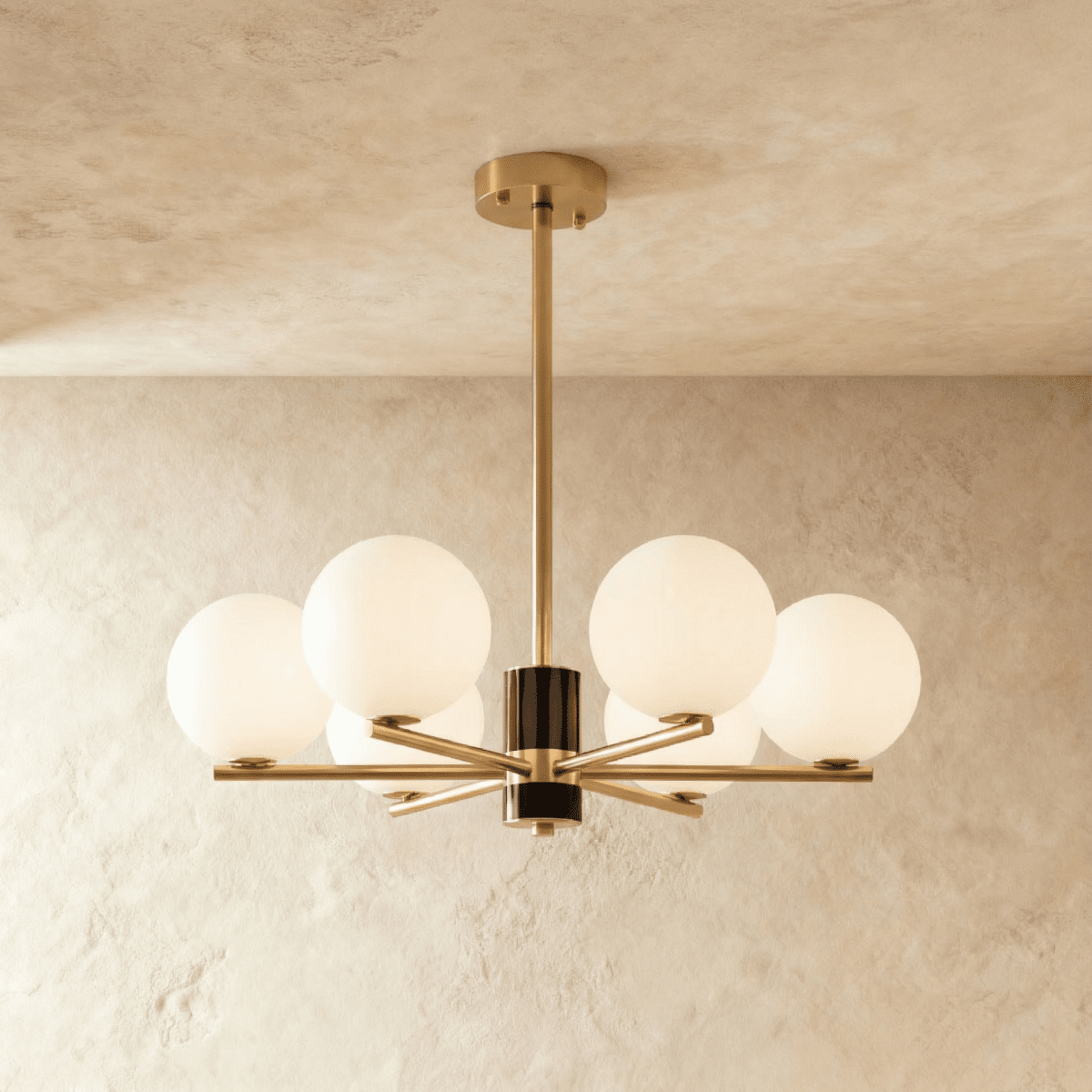 Freyza - Elegant Modern Globe-Shaped Chandelier for Ambient Lighting