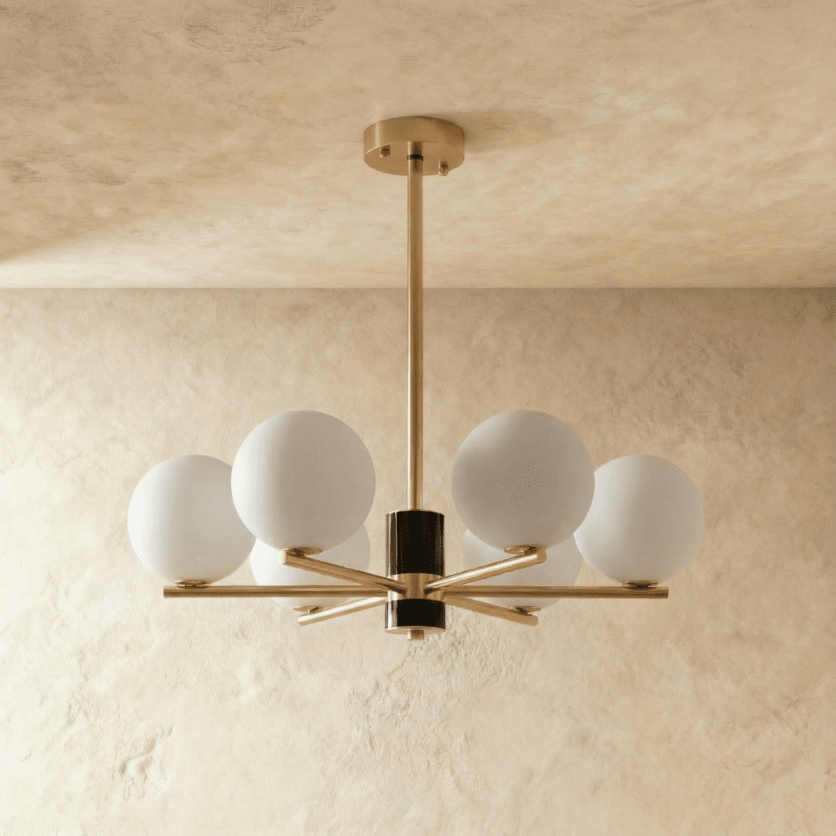 Freyza - Elegant Modern Globe-Shaped Chandelier for Ambient Lighting
