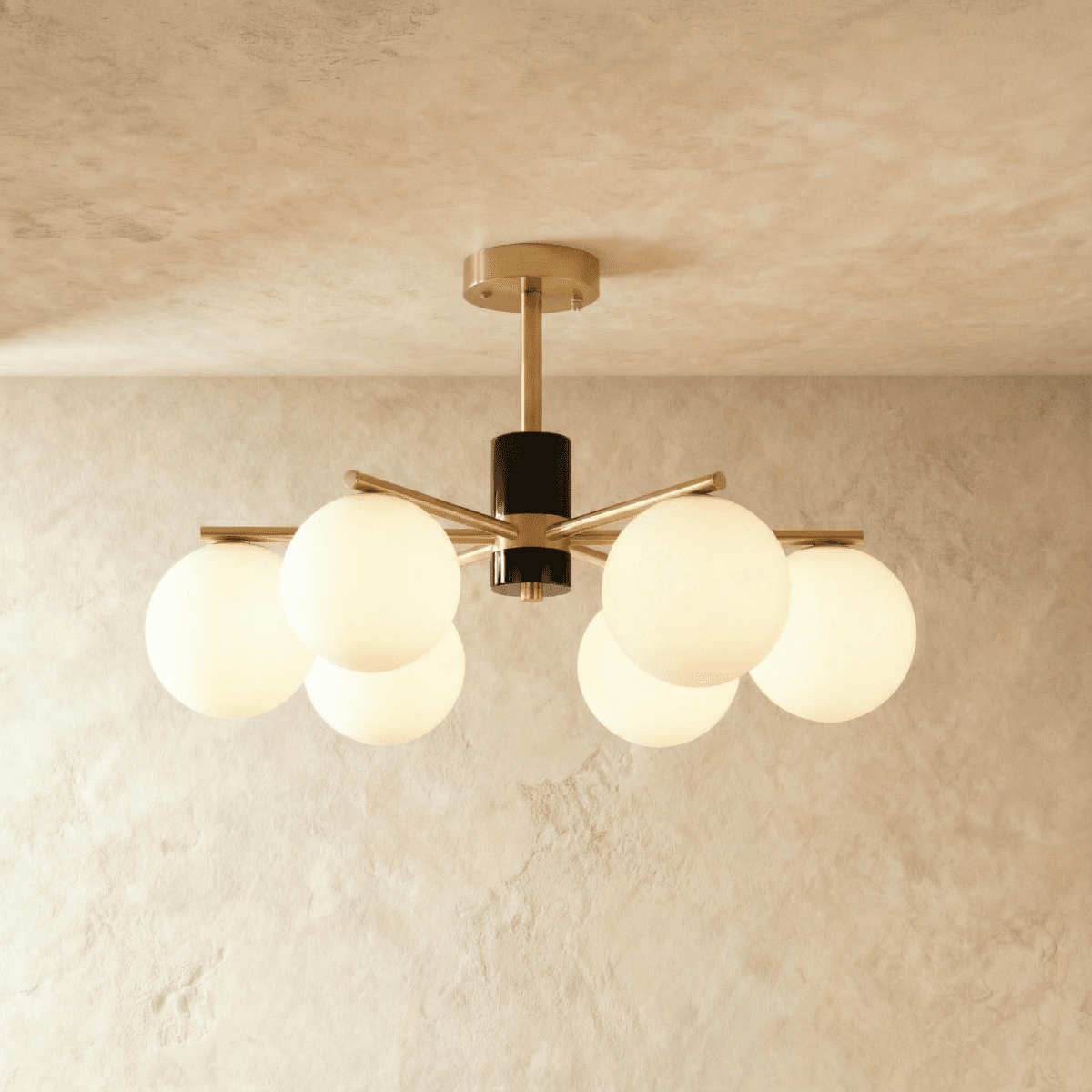 Freyza - Elegant Modern Globe-Shaped Chandelier for Ambient Lighting