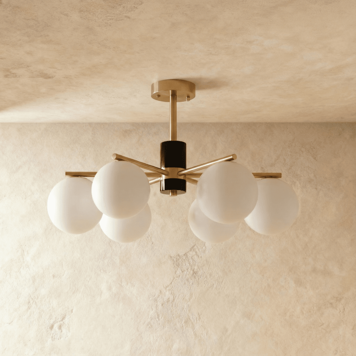 Freyza - Elegant Modern Globe-Shaped Chandelier for Ambient Lighting