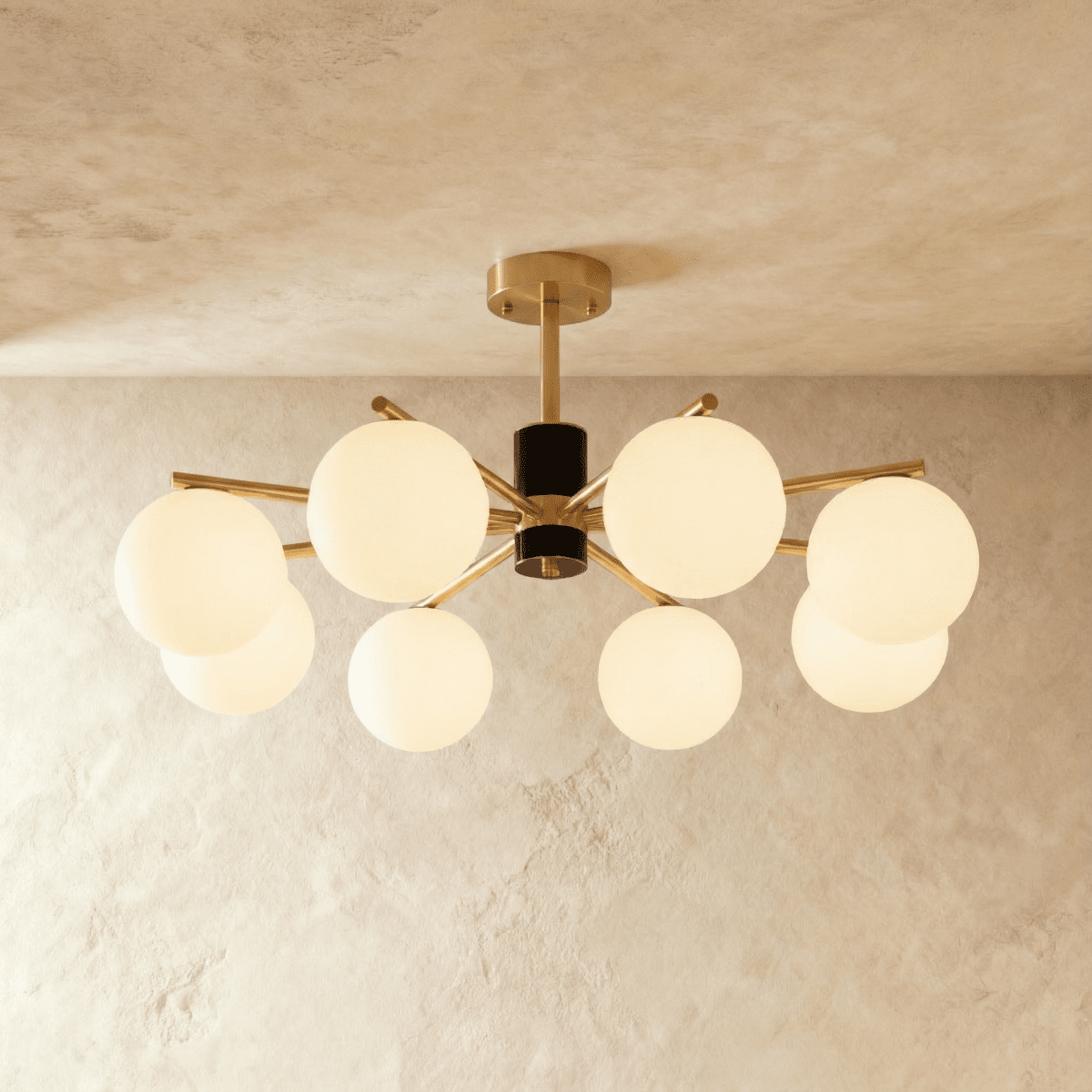 Freyza - Elegant Modern Globe-Shaped Chandelier for Ambient Lighting
