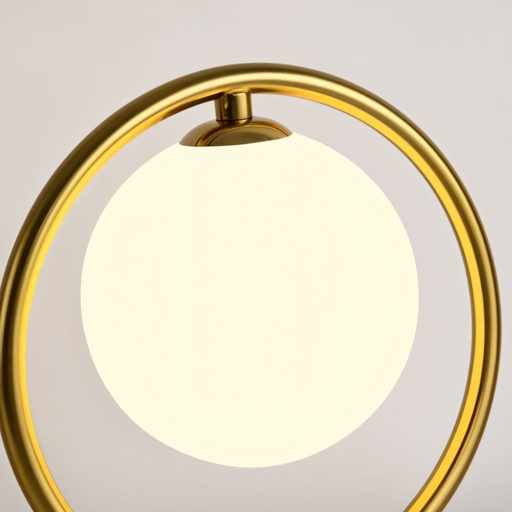 Lunara | Elegant Modern Gold Accent Table Lamp for Bedroom & Desk 3