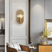 Lunaria | Elegant Minimalist Oval Wall Sconce Light Fixture 0