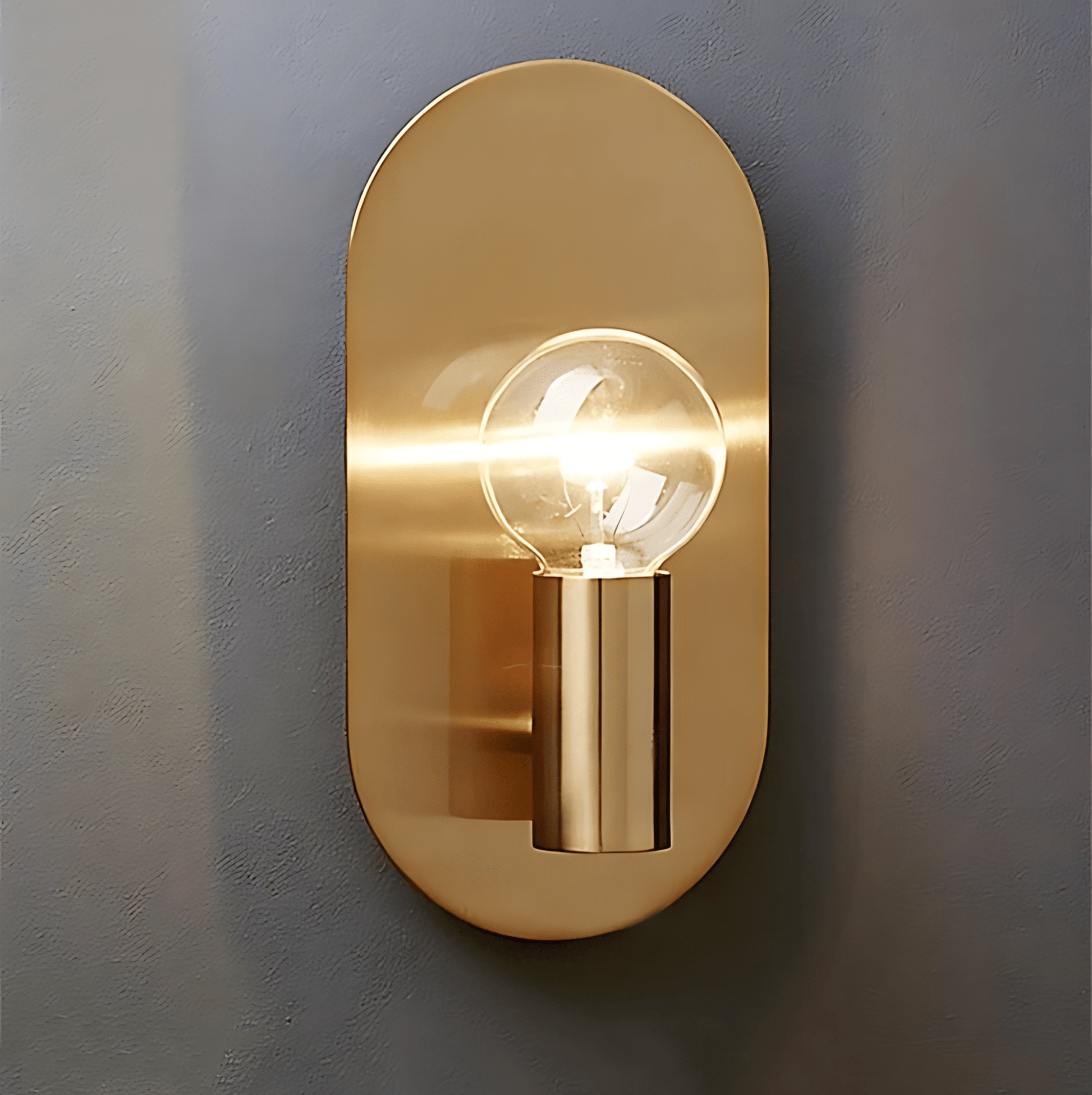 Lunaria | Elegant Minimalist Oval Wall Sconce Light Fixture 1
