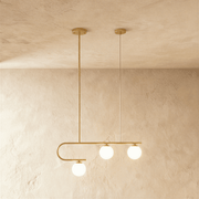 Freyza - Lunaris | Contemporary Adjustable LED Dining Room Chandelier Light