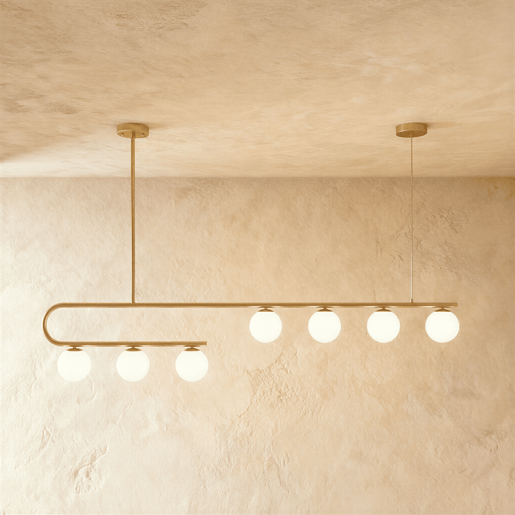 Freyza - Lunaris | Contemporary Adjustable LED Dining Room Chandelier Light