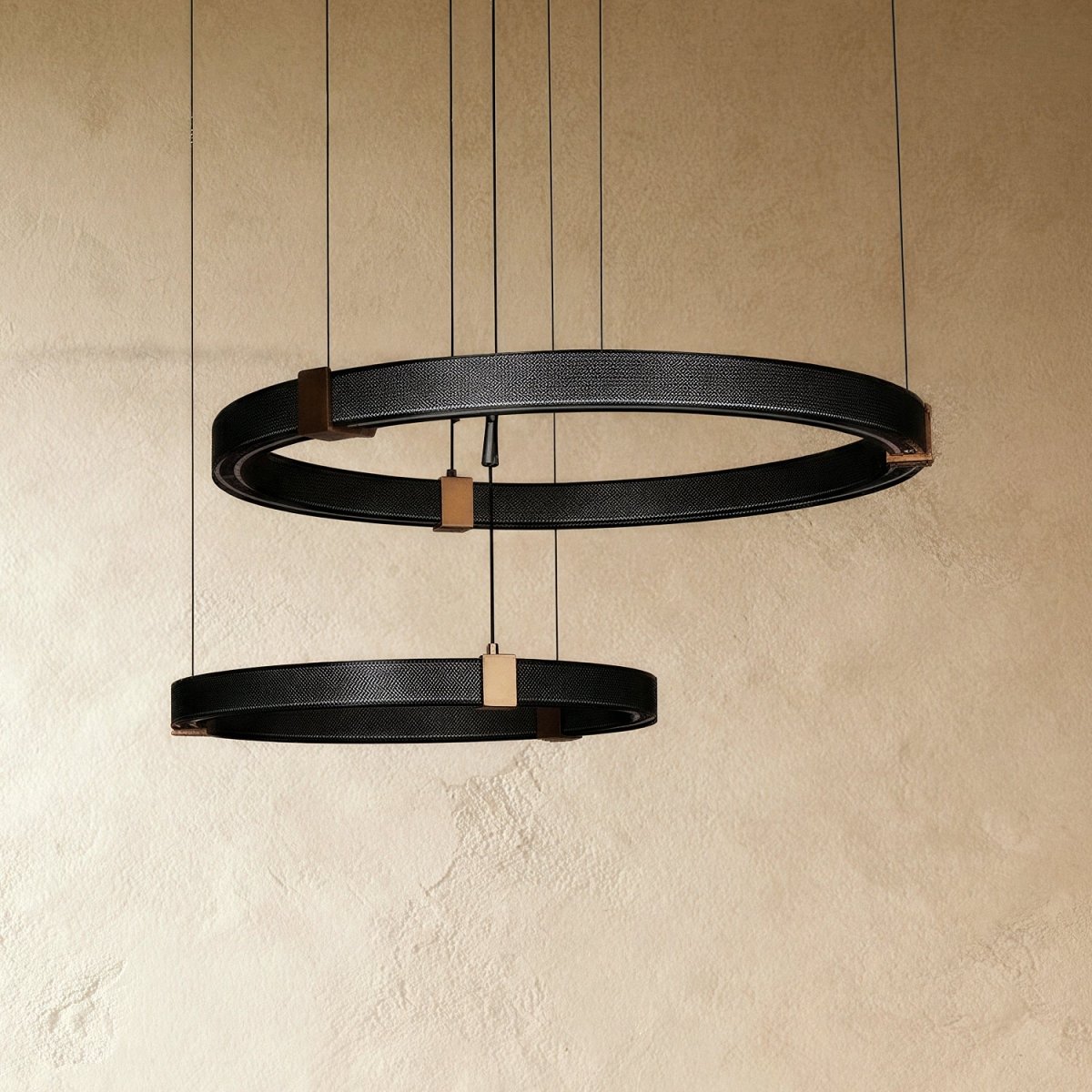Freyza - Modern Elegant Aluminum Ring Chandelier Light Fixture