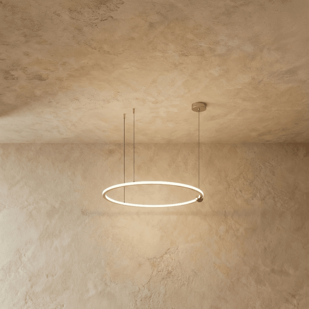Freyza - Modern Elegant Copper LED Dining Room Chandelier