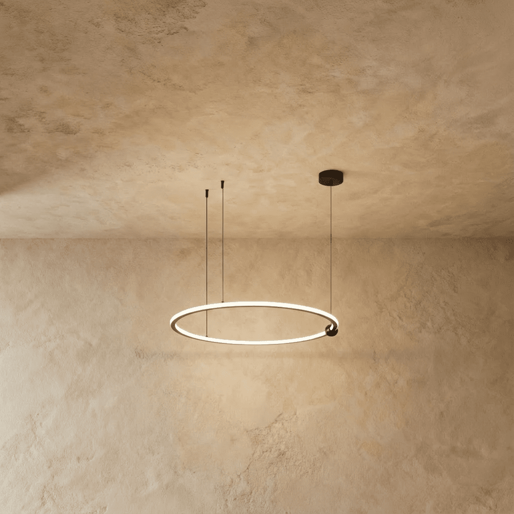 Freyza - Modern Elegant Copper LED Dining Room Chandelier