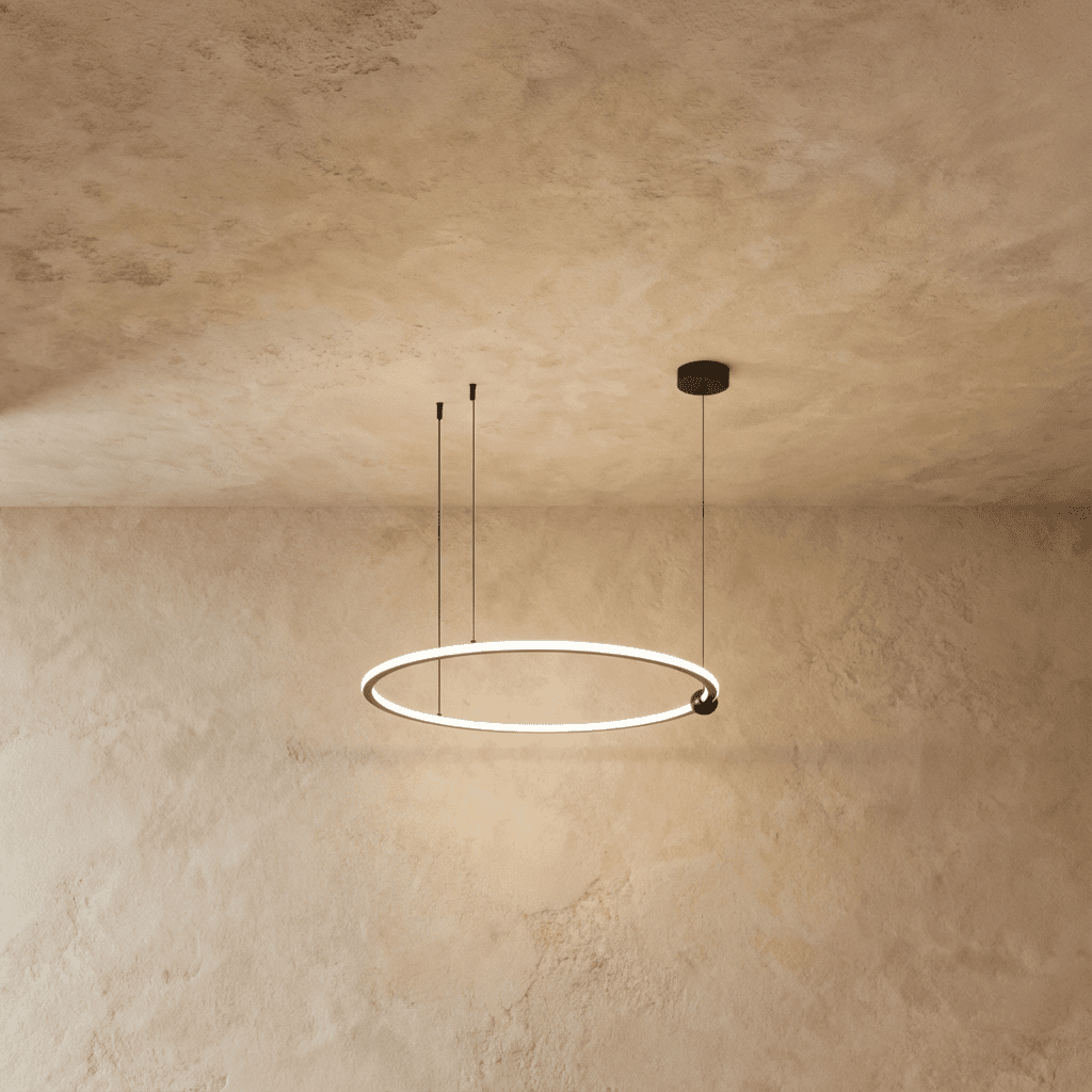 Freyza - Modern Elegant Copper LED Dining Room Chandelier