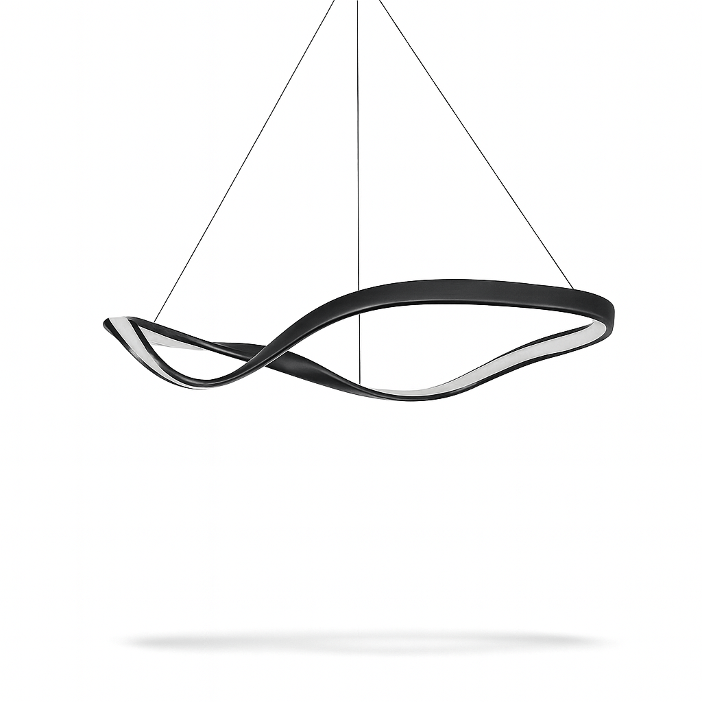 Freyza - Lunaris | Modern Elegant LED Chandelier with Curved Design