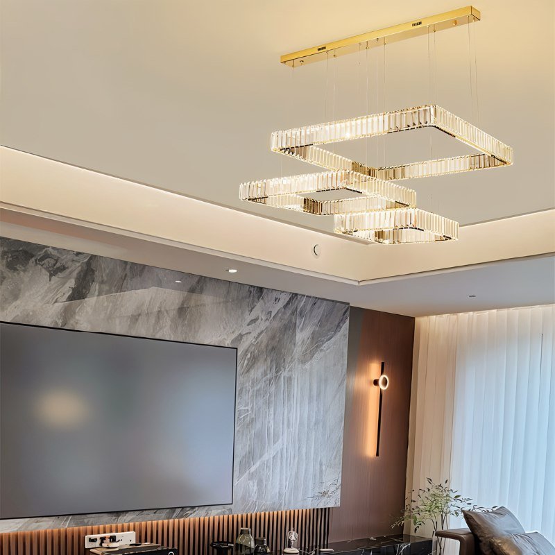 Freyza - LustraCrystal | Elegant Modern Crystal Chandelier Light Fixture