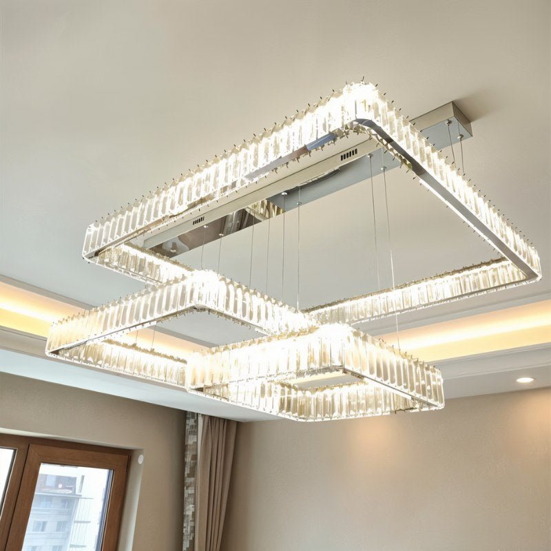 Freyza - LustraCrystal | Elegant Modern Crystal Chandelier Light Fixture